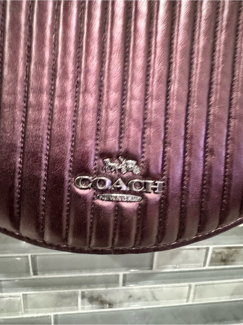 COACH Ellen Leather Crossbody Bag - Picture 3 of 16